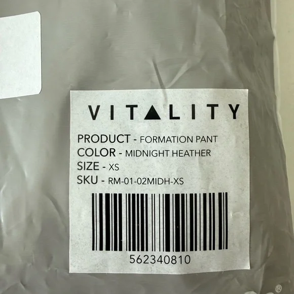 Vitality Formation Pant in Midnight Heather NWT Size XS - Picture 5 of 6